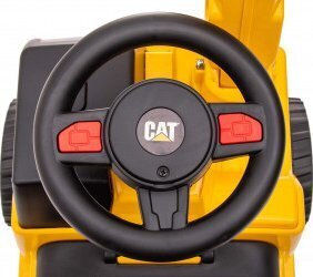 Milly Mally CAT Excavator Ride On for 12+ Months Yellow