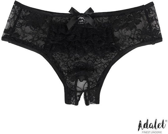 Camila Crotchless Sexy Panties Floral Lace A-366
