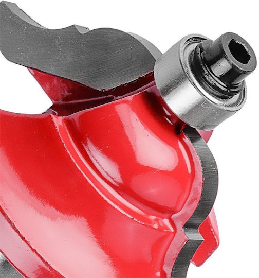 Shaped Router Bit with Bearing Decorative TCT 34.9 x 15 mm 8 mm Shank