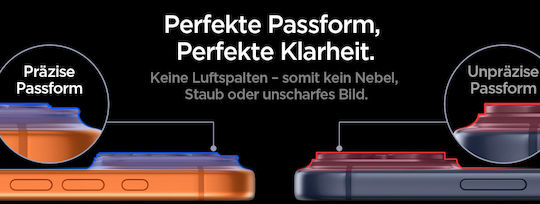 Spigen Glas.tr Optik Pro Протектор за камера Прилепващо фолио Сребрист за Apple iPhone 17 Pro Max
