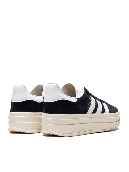 Gazelle Bold Γυναικεία Flatforms Sneakers Core Black / Cloud White / Core White