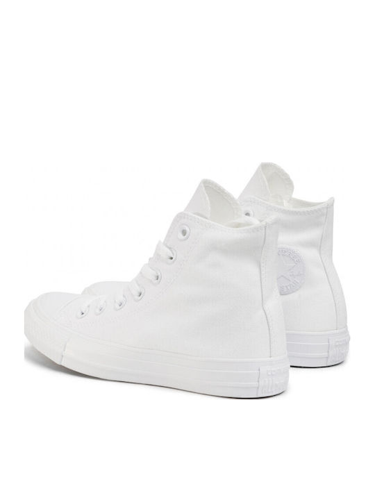 Chuck Taylor All Star Monochrome Hi Μποτάκια Λευκά