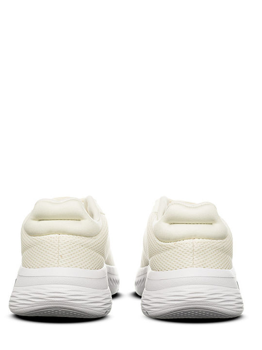 Cloudfoam Comfy Women's Sneakers Off White Silver Metallic Cloud White