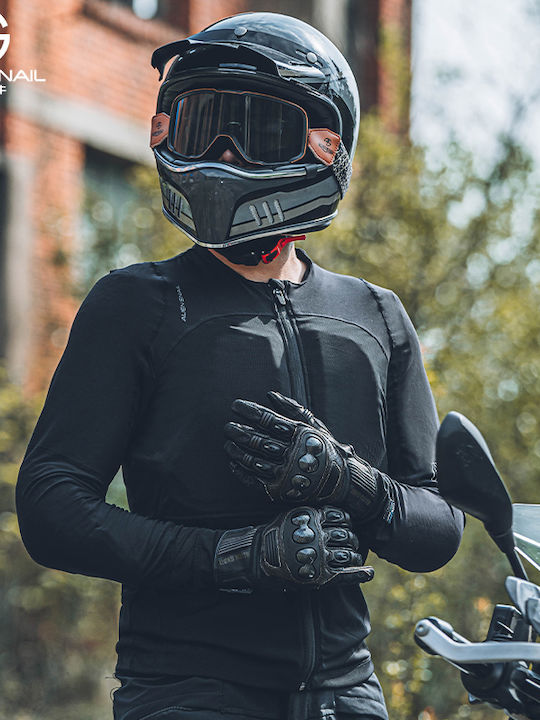 Alien Snail AT80 Rally Winter Men's Motorcycle Gloves Black