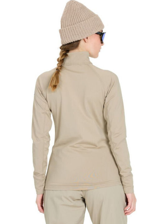 Damen Sport Top Simply Taupe
