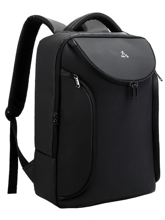 Sbox Αδιάβροχη Τσάντα Πλάτης για Laptop με Θύρα USB σε Μαύρο χρώμα NSS-2453