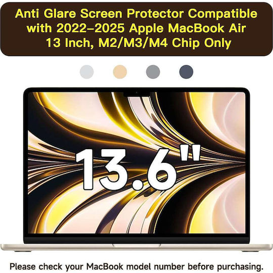 Techsuit Visionprox Anti-Blue Light Macbook Air 13" 2018 2017 2020 Matte Clear