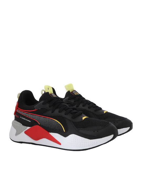 RS-X 3D Чънки Маратонки Puma Black / Puma Red
