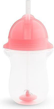 Munchkin Παιδικά Ποτηράκια Click Lock από Πλαστικό Ροζ 2τμχ 296ml 90156