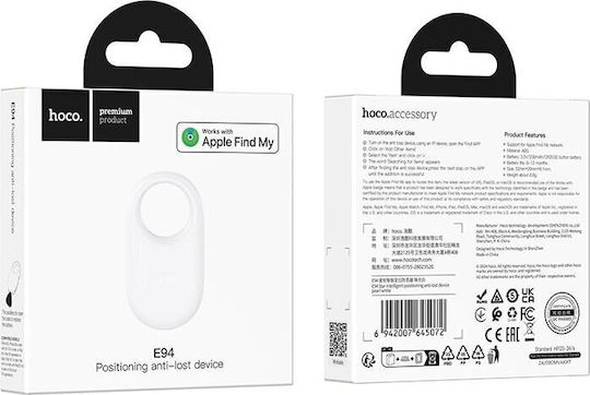 Hoco E94 Apple Find My Perlen Weiß