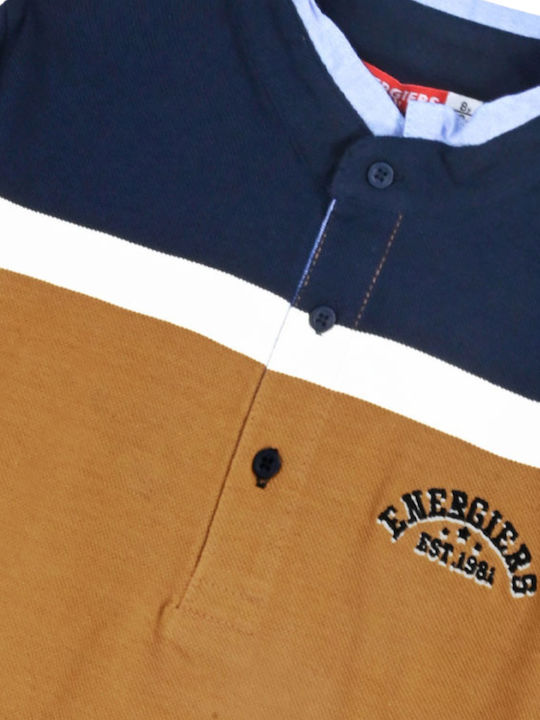 Kids' Polo Long Sleeve Navy Blue