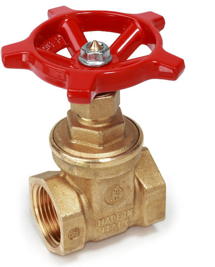 Giacomini R55y002 Клапан Врата Месинг 3/8” Вътрешна Резба 16 Бар 110°c