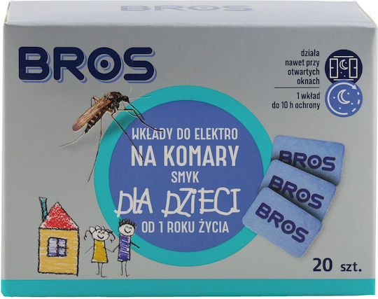Bros Εντομοαπωθητικές Ταμπλέτες για Κουνούπια 20τμχ