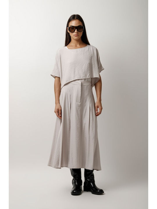 Midi Skirt Cream