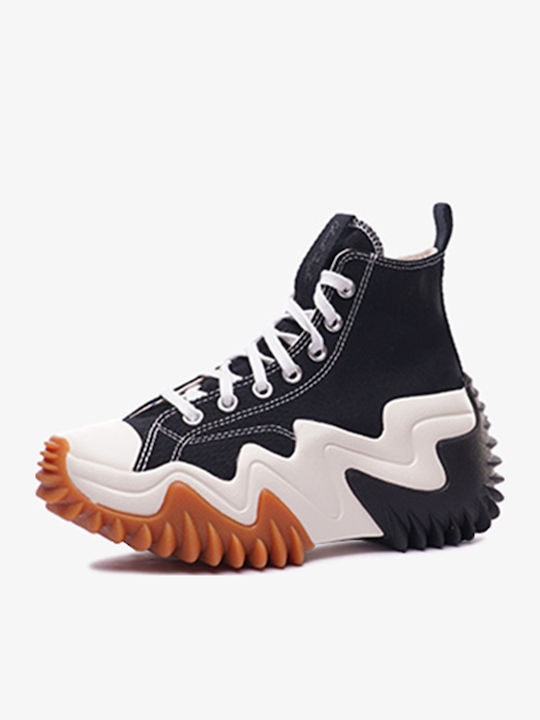 Run Star Motion Chunky Boots Black / White / Gum Honey