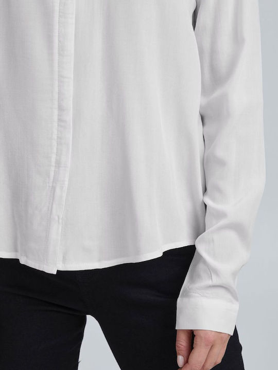Women's Long Sleeve Shirt Off White