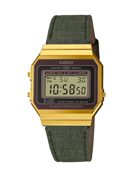 Casio Ρολόι Μπαταρίας με Καουτσούκ Λουράκι