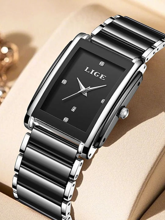 Lige Uhr mit Automatikwerk