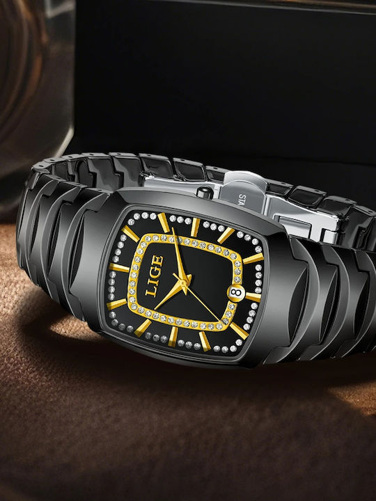 Lige Watch with Battery Mechanism Lige Watch with Battery Mechanism