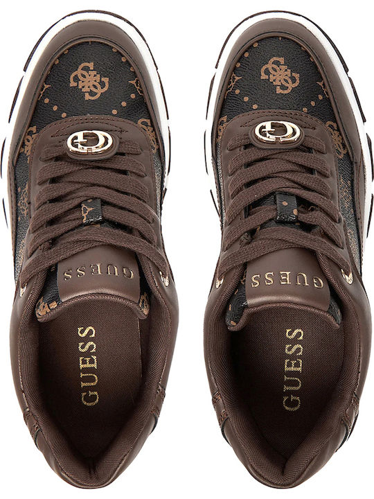 Damen Sneakers Coffee