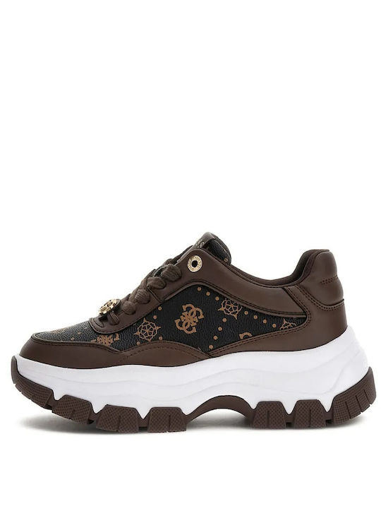 Damen Sneakers Coffee