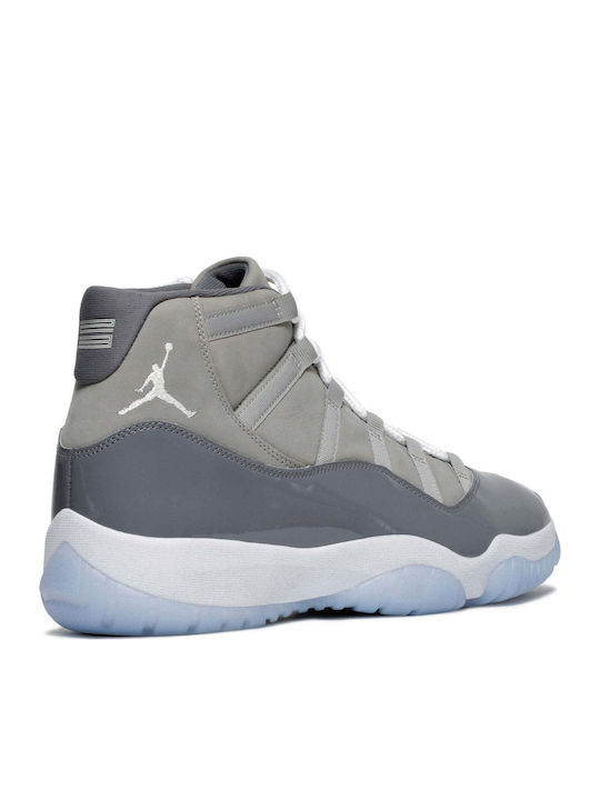 Air  11 Retro Boots Medium Grey / White / Cool Grey