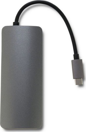 Qoltec Hub 4 Θυρών USB 3.1 με σύνδεση USB-C