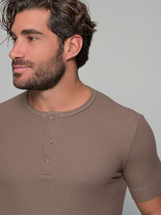 Lucente Short Sleeve T-Shirt Brown