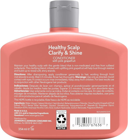 Neutrogena Conditioner für Ölig Haare 354ml