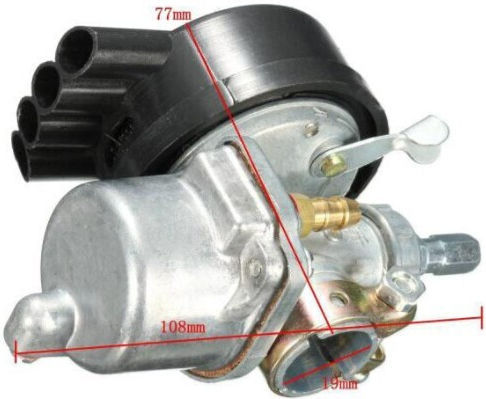 Kit Carburator Motor Bicicletă 80cc