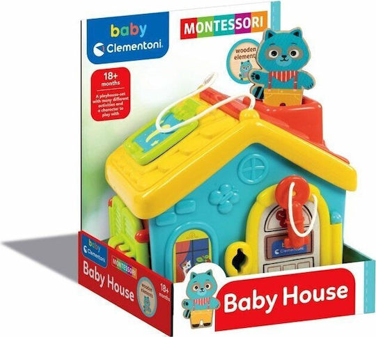 Baby Clementoni Детска Играчка Educational House за 18+ Месеца