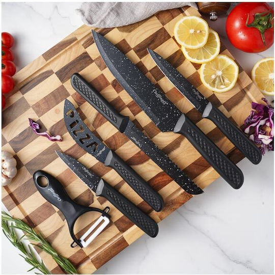 Cheffinger Knife Set from Stainless Steel 6pcs