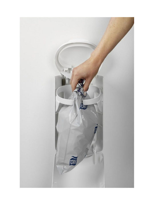 Tork Plastic Waste Bin with Sensor White 5L
