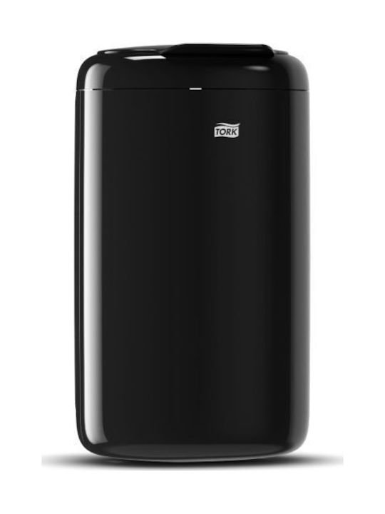 Tork Metallic Waste Bin with Sensor Black 5L