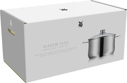 WMF Diadem Plus Set De Oale Din Oțel Inoxidabil Argintiu 5 Piese
