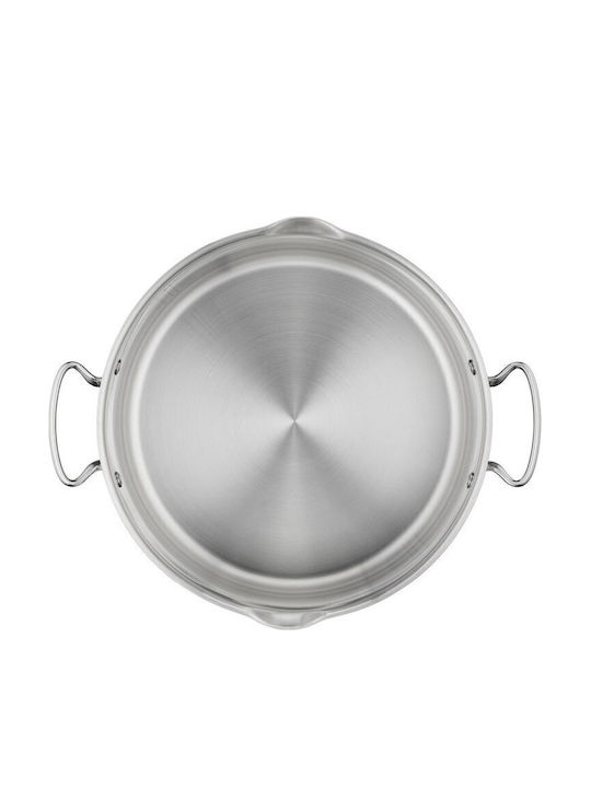 Tefal Duetto+ Pots Set of Stainless Steel with Non-stick Coating Silver 6pcs
