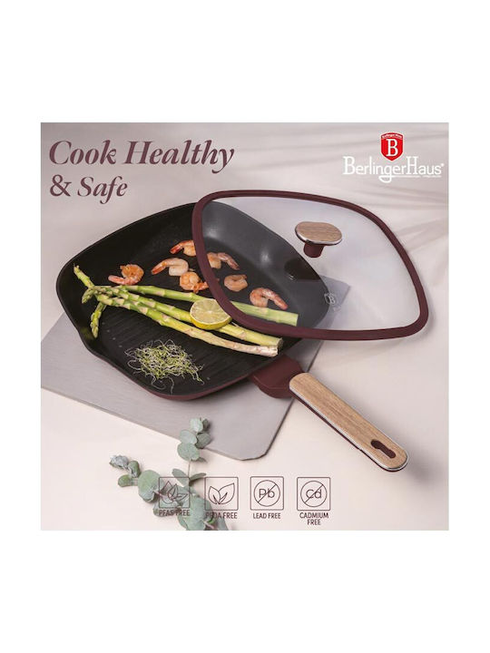 Berlinger Haus Leonardo Collection Set De Tigăi Din Aluminiu Cu Acoperire Interioară Antiaderent 3 Piese
