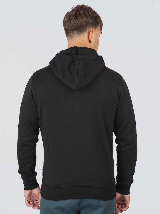 Ζακέτα με Κουκούλα Pure Black