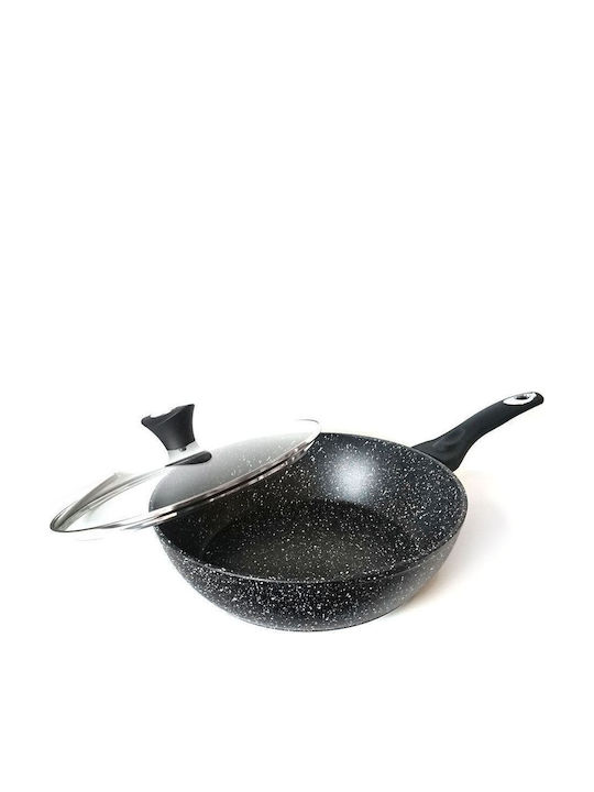Klausberg Set de tigăi din aluminiu Grey cu strat de piatră 12buc