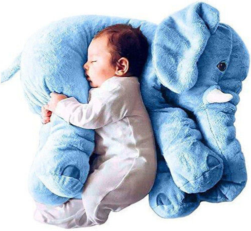 Natural Plush Elephant 37 cm