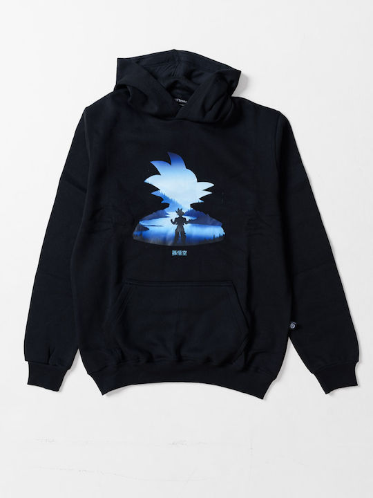 Sweatshirt mit Kapuze Black