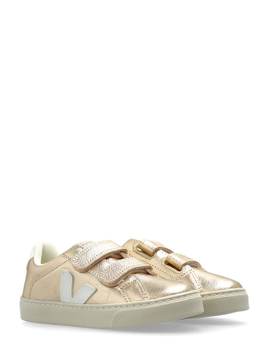 Παιδικά Sneakers με Σκρατς Χρυσά