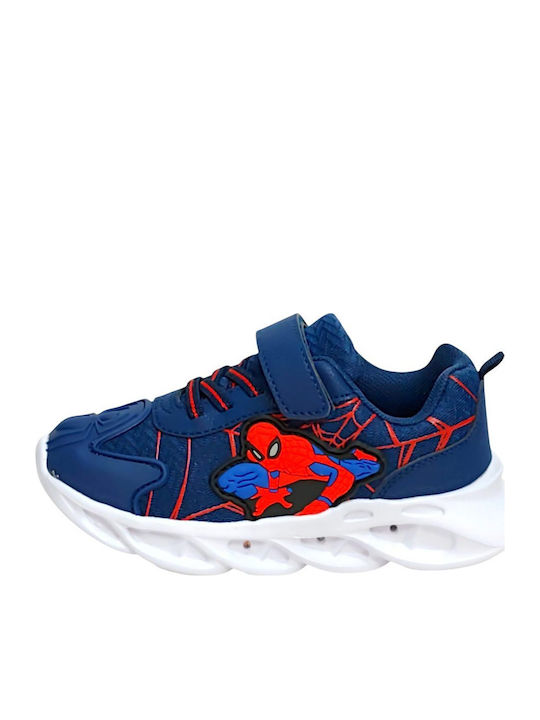 Kids Sneakers with Lights Navy Blue