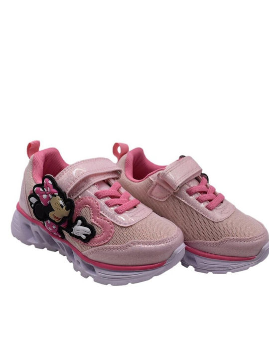 Kids Sneakers with Lights Pink