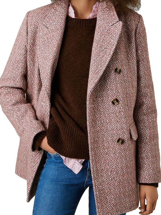 Women's Pink Coat