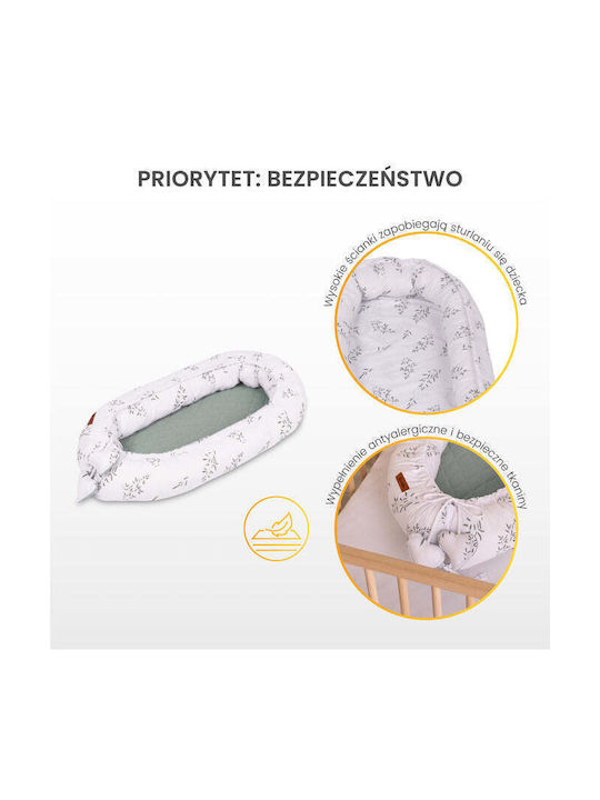 Sensillo Βρεφικό Μαξιλάρι Φωλιά Πράσινο 45x80εκ.