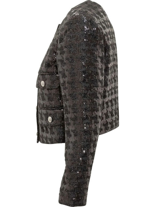 Michael Kors Women's Blazer Black with Sequins