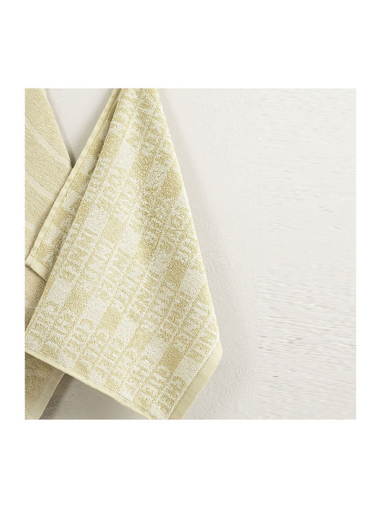 Nima Inner Chef A Towel from 100% Cotton in Beige Color 40x60cm