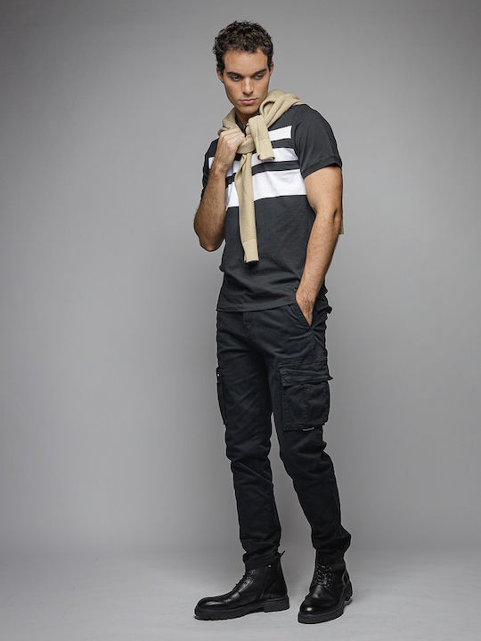 Men's Cargo Trousers Black