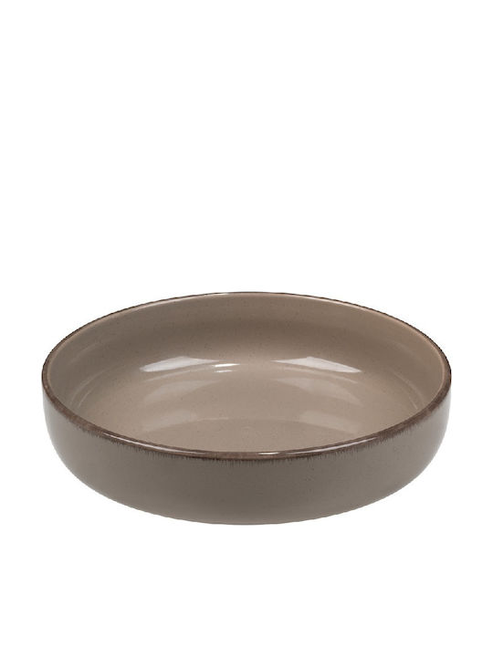 Espiel Tuscany Brown Ceramic Dinnerware Set 18pcs